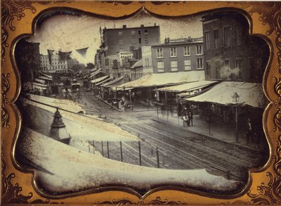 Chatham Square, New York, ca. 1853 av William Henry Lewis