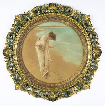 Havet har sine perler (mezzotint) av William Henry Margetson