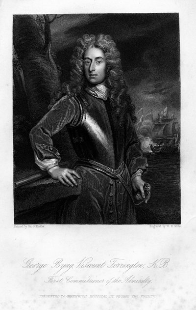 George Byng, Viscount Torrington, 1837 av William Henry Mote