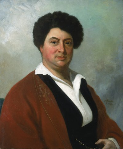 Portrett av Alexandre Dumas, 1855. av William Henry Powell