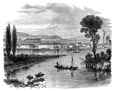 Sedan, 1800-tallet. av William Henry Prior
