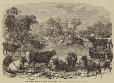 The Horned Host i Bois de Boulogne, Paris av William Henry Prior