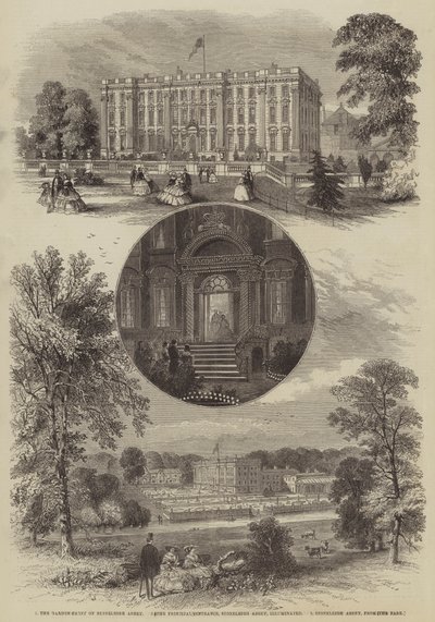 Queens-besøket i Warwickshire av William Henry Prior