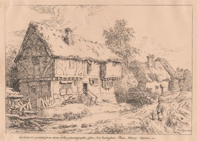 Gamle hytter av William Henry Pyne