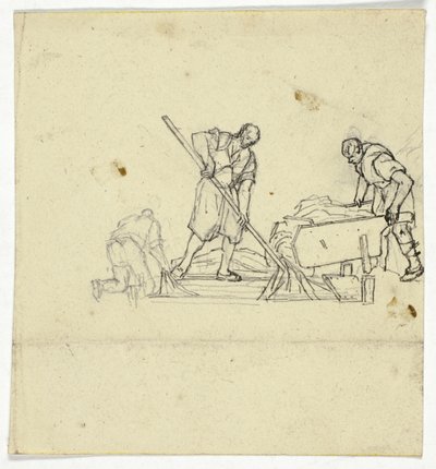 Tre arbeidere av William Henry Pyne