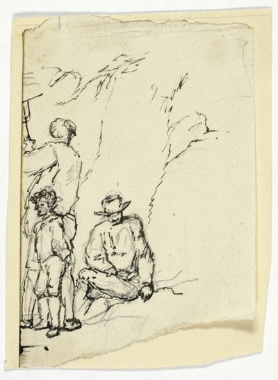 To menn med gutt av William Henry Pyne