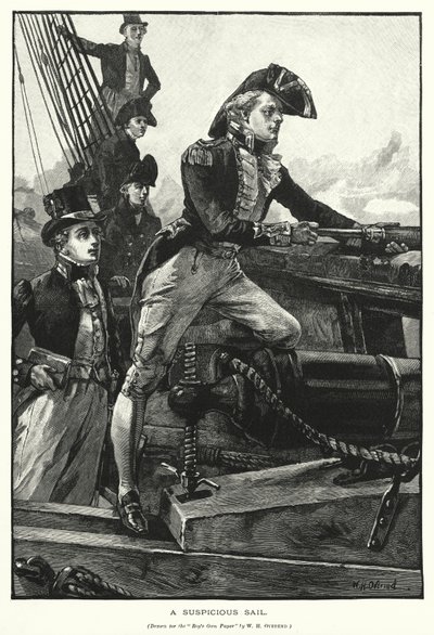 Et mistenkelig seil (gravering) av William Heysham (after) Overend