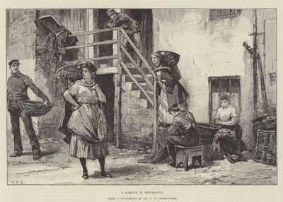 Et hjørne i Newhaven av William Heysham Overend