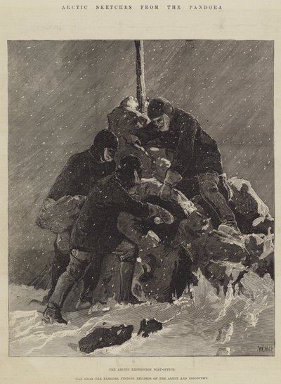 Arktiske skisser fra Pandora av William Heysham Overend