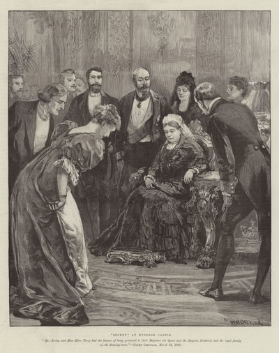 Becket, på Windsor Castle av William Heysham Overend