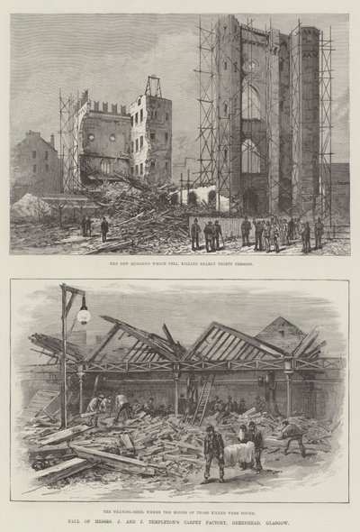 Fall of Mrs J and J Templeton