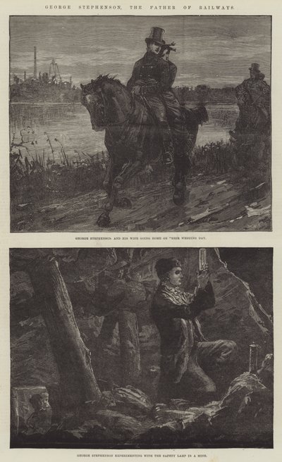 George Stephenson, jernbanens far av William Heysham Overend