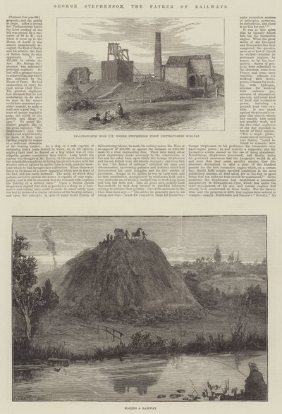 George Stephenson, jernbanens far av William Heysham Overend
