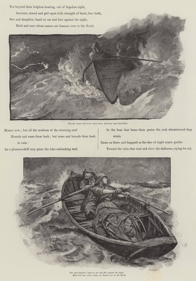 Grace Darling, av AC Swinburne av William Heysham Overend