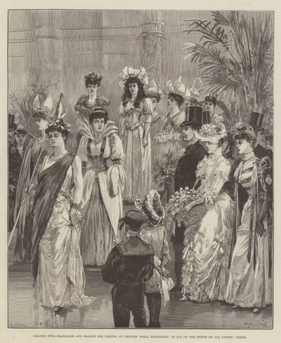 Grande Fete Francaise og Masque des Fleurs, i Princes