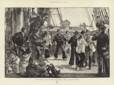 Livet om bord på en krigsmann av William Heysham Overend