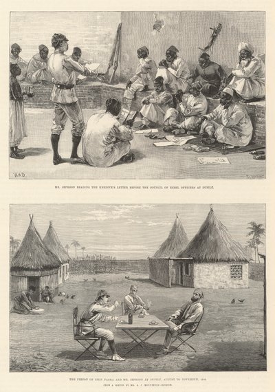 Stanleys Emin Pasha hjelpeekspedisjon av William Heysham Overend