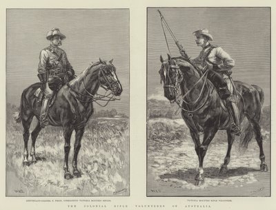 The Colonial Rifle Volunteers of Australia av William Heysham Overend