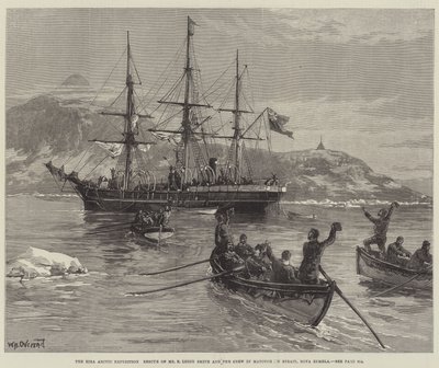 Eira Arctic Expedition, redning av Mr B Leigh Smith og mannskapet i Matotchkin-stredet, Nova Zembla av William Heysham Overend