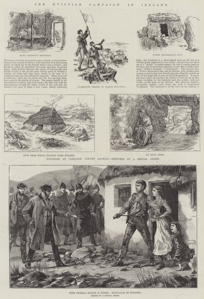 Utkastelseskampanjen i Irland av William Heysham Overend