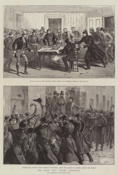 The Irish Land League Agitation av William Heysham Overend
