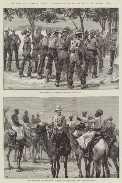 Khartoum hjelpeekspedisjon av William Heysham Overend