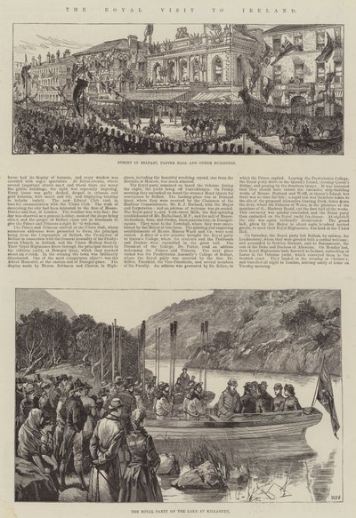 Det kongelige besøket til Irland av William Heysham Overend