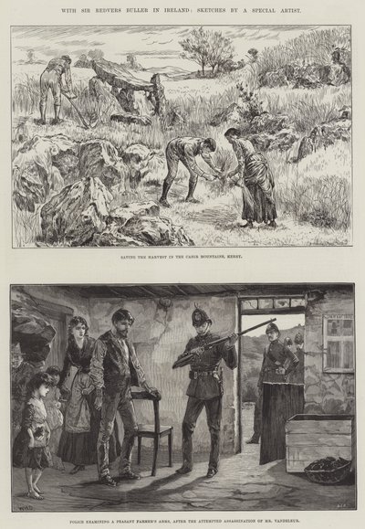 Med Sir Redvers Buller i Irland av William Heysham Overend