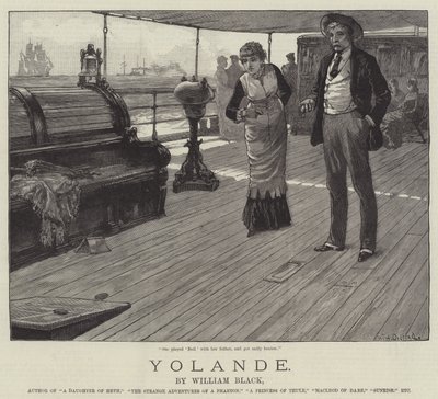 Yolande, av William Black av William Heysham Overend