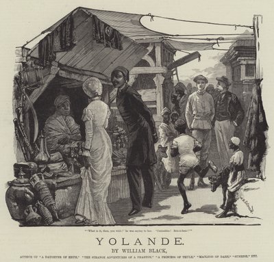 Yolande, av William Black av William Heysham Overend