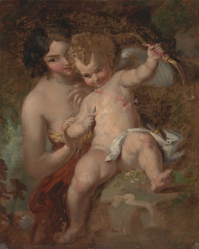 Amor bevæpnet av William Hilton