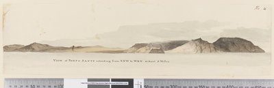Side 4 Utsikt over Porto Santo som strekker seg fra NNW til WBW fjernt 5 miles av William Hodges