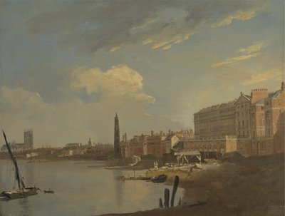 Themsen og Adelphi av William Hodges