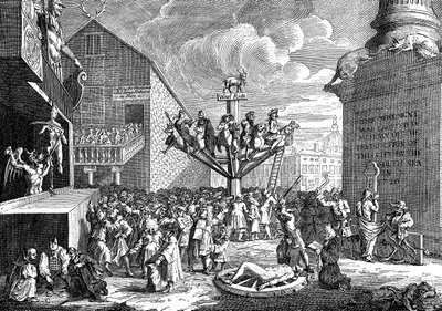 A Satire on the South Sea Company, 1721 av William Hogarth