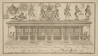 Et perspektivbilde av David Loudons Bunn House av William Hogarth