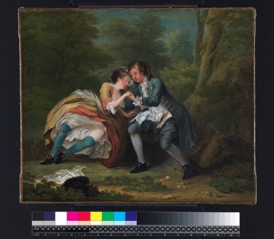 Etter, ca. 1730-31 (olje på lerret) av William Hogarth