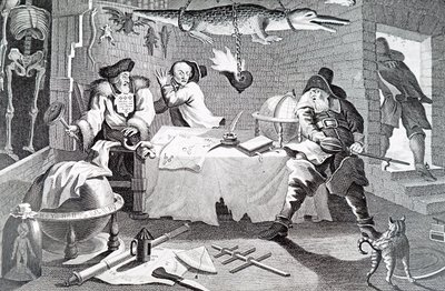 En okkult scene av William Hogarth