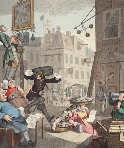 Beer Street, illustrasjon fra 