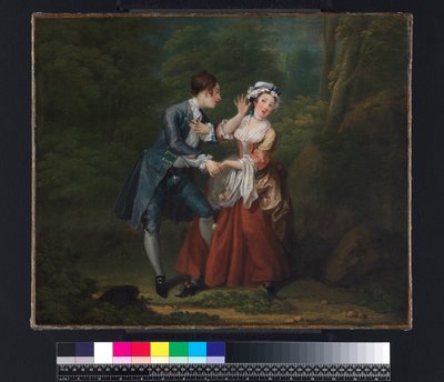 Før, ca. 1730-31 (en av et par, se 58828) av William Hogarth