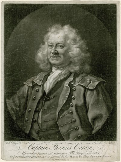 Kaptein Thomas av William Hogarth