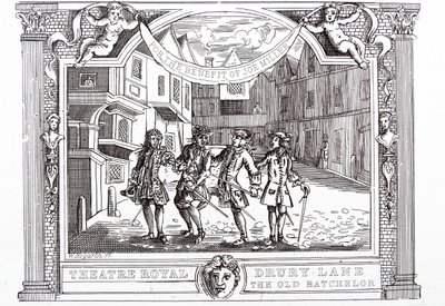 Komedie med den falske legen til fordel for forfatteren av farsen av William Hogarth