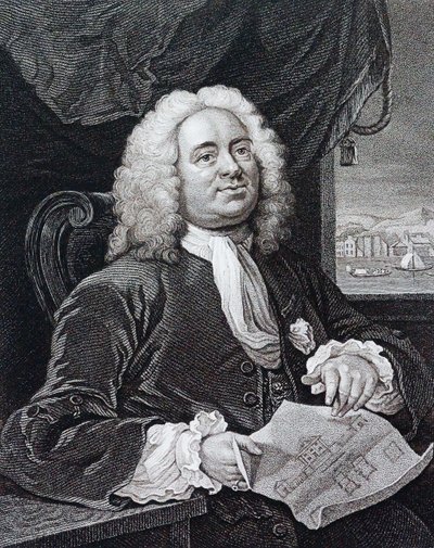 Daniel Lock, arkitekt og kunstner av William Hogarth