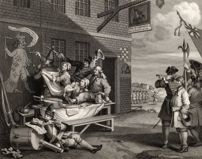 England, gravert av Thomas Phillibrown, fra 