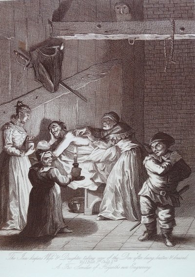 Gravering av William Hogarth av William Hogarth
