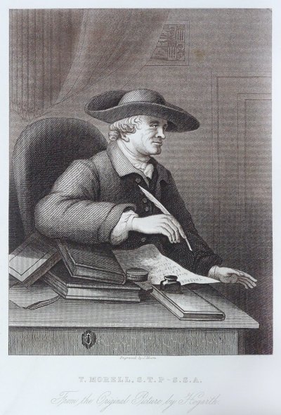 Gravering av T. Morell av William Hogarth av William Hogarth