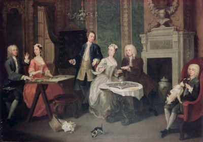 Familiefest av William Hogarth