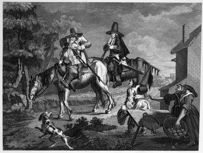 Hudibras Sallies Forth av William Hogarth