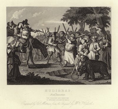 Hudibras av Samuel Butler av William Hogarth