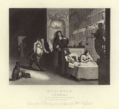 Hudibras av Samuel Butler av William Hogarth