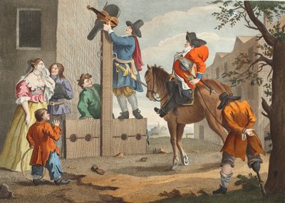 Hudibras leder Crowdero in Triumph, fra 